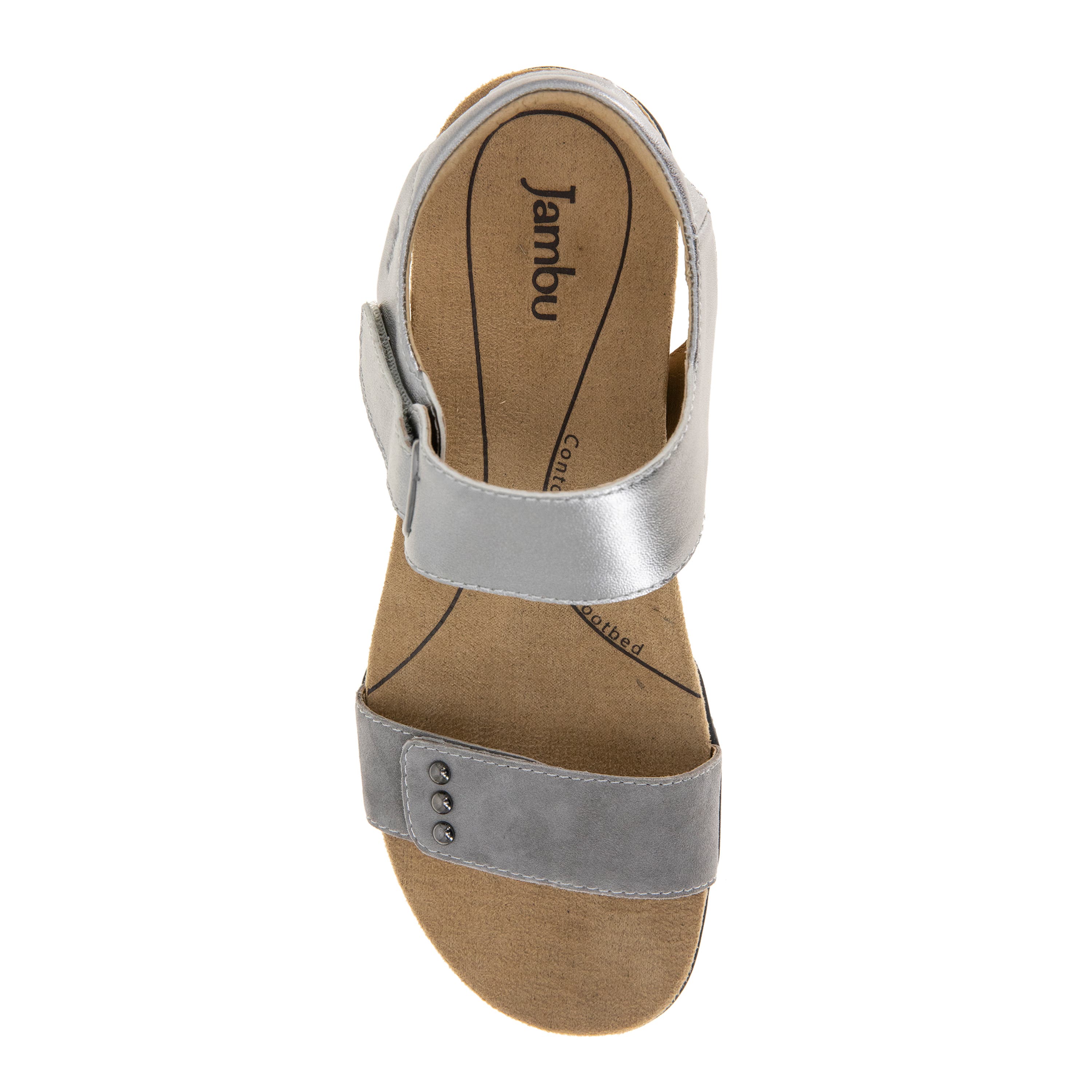 Morgan Casual Sandal, Alternate, color, Gunmetal, Pewter