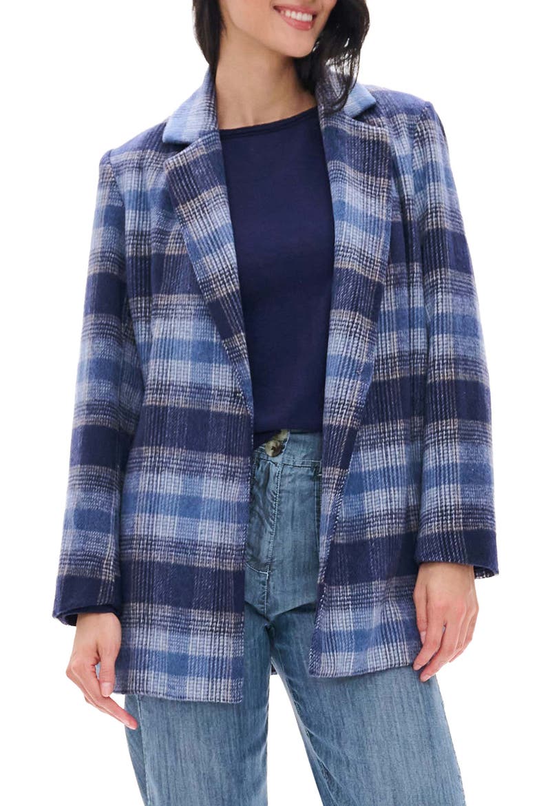 Serafina Open Jacket, Main, color, PEACOAT