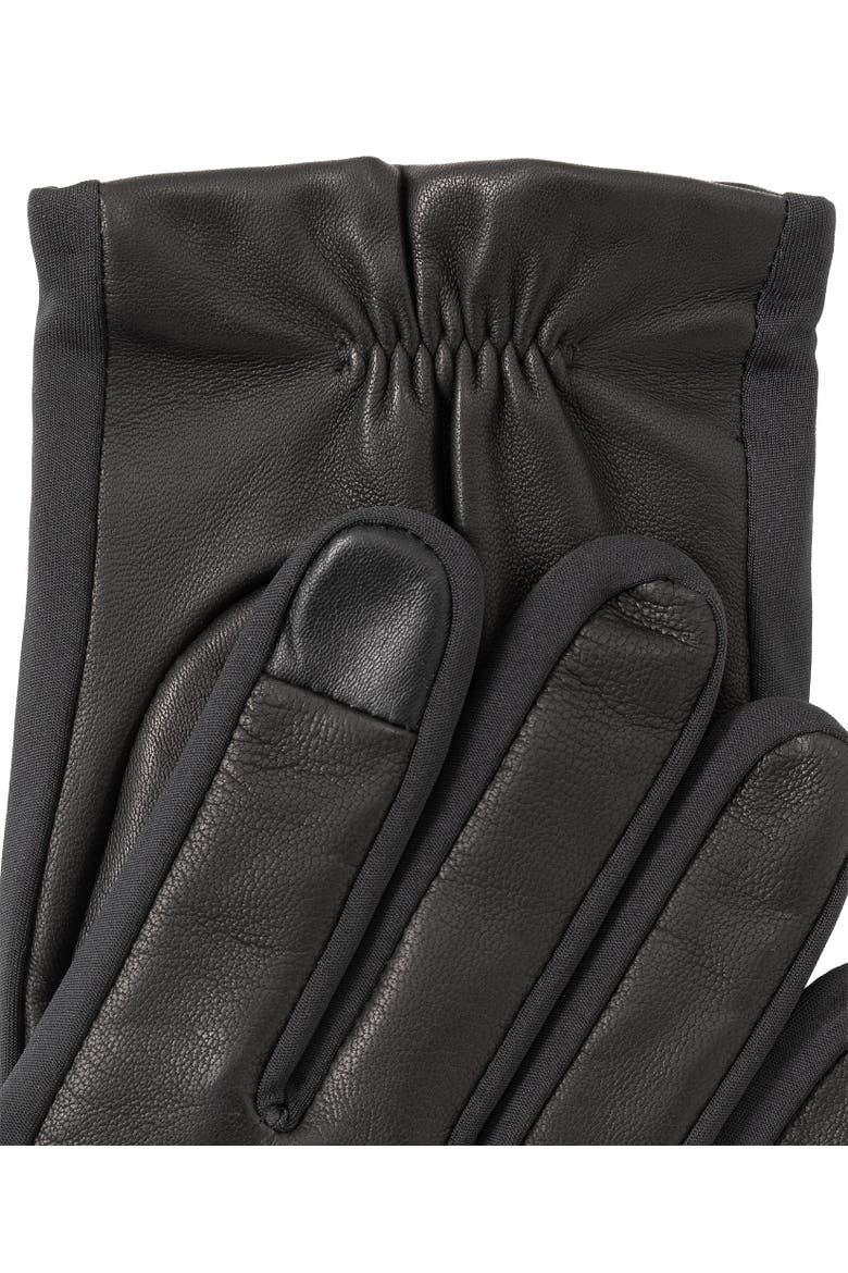 Better Fit Leather Glove, Alternate, color, Black