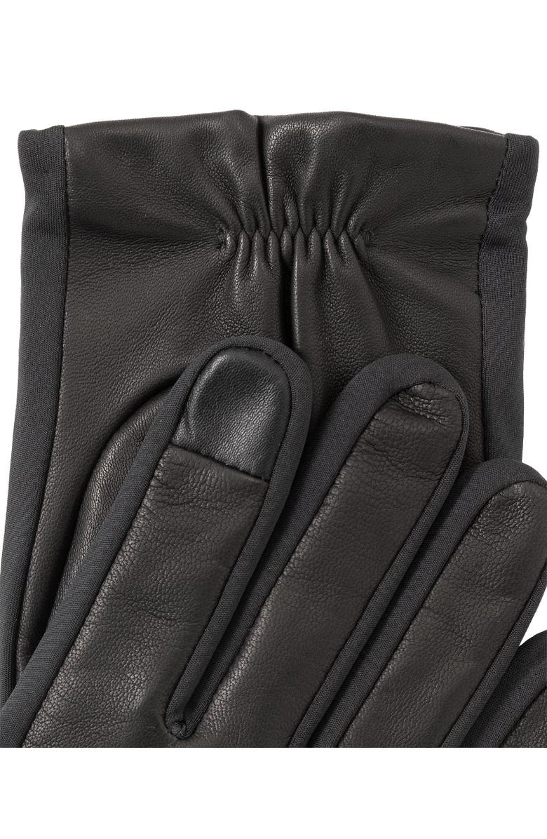 Echo Better Fit Leather Glove, Alternate, color, Black