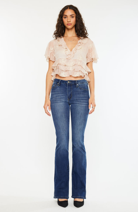 Constance Essentials High Rise Bootcut Jeans