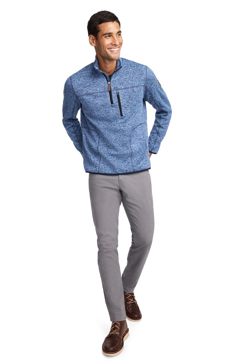 Outdoors by Luke Bryan Men's Sweater Fleece 1/4 Zip, Alternate, color, Jockey Blue
