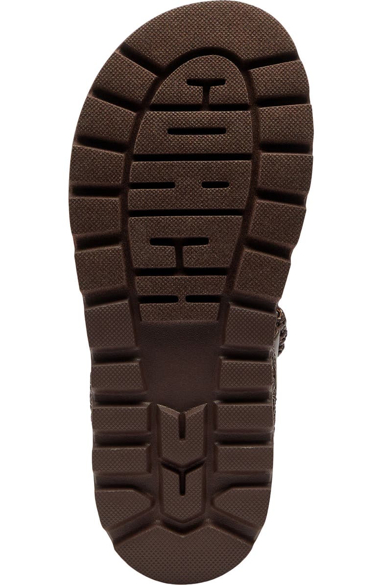 COACH Brynn Raffia Sandal, Alternate, color, Maple