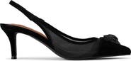 Kurt Geiger London Belgravia Slingback Pointed Cap Toe Pump
