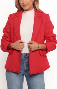 Petal & Pup Simona Tweed Blazer