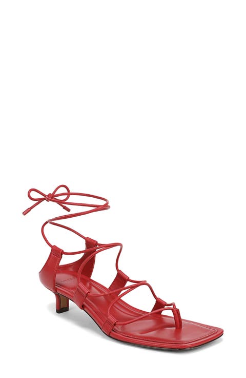Paulette Ankle Wrap Sandal (Women)
