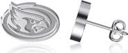DAYNA DESIGNS Iowa State Cyclones Team Logo Silver Post Earrings