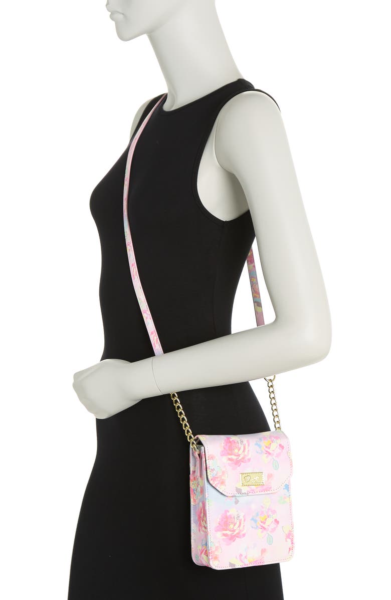 Luv Betsey by Betsey Johnson Darcey Phone Holder Crossbody Bag, Alternate, color, 