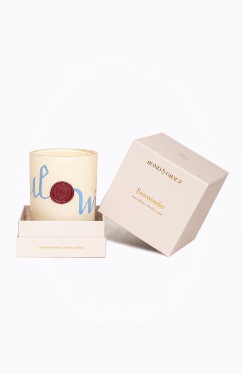 Bond & Grace Everwonder Candle In Neutral