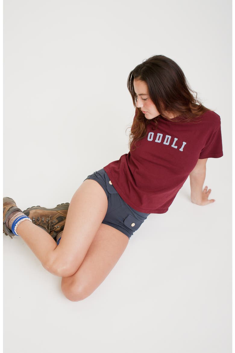 Unisex Tee, Alternate, color, Maroon