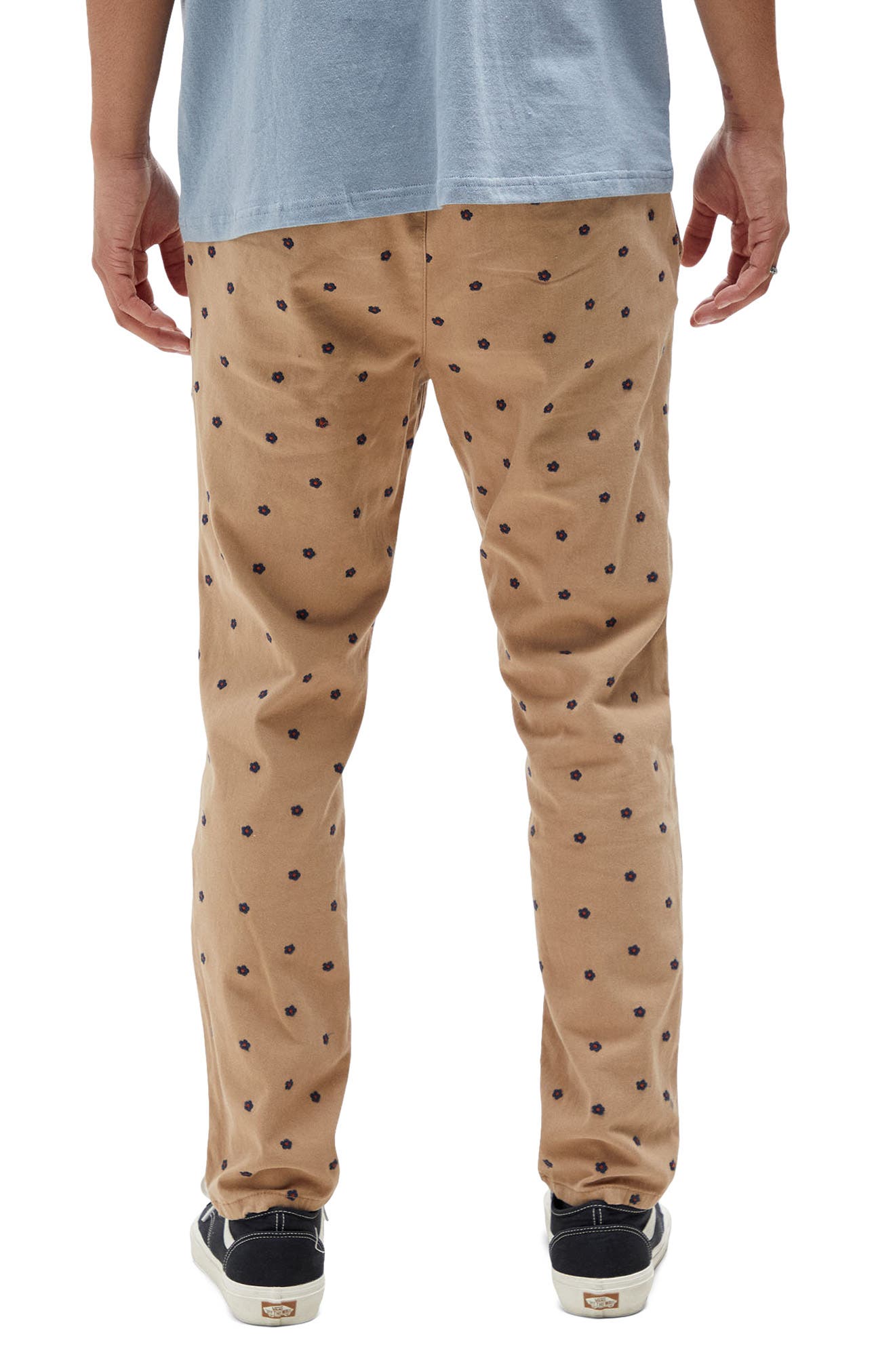 PacSun Kade Embroidered Flower Trousers (Men) | Nordstromrack