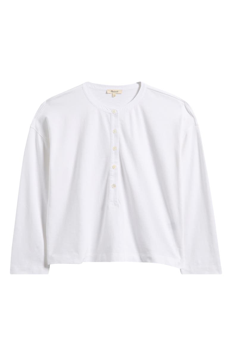 Madewell Relaxed Long Sleeve Henley, Alternate, color, 