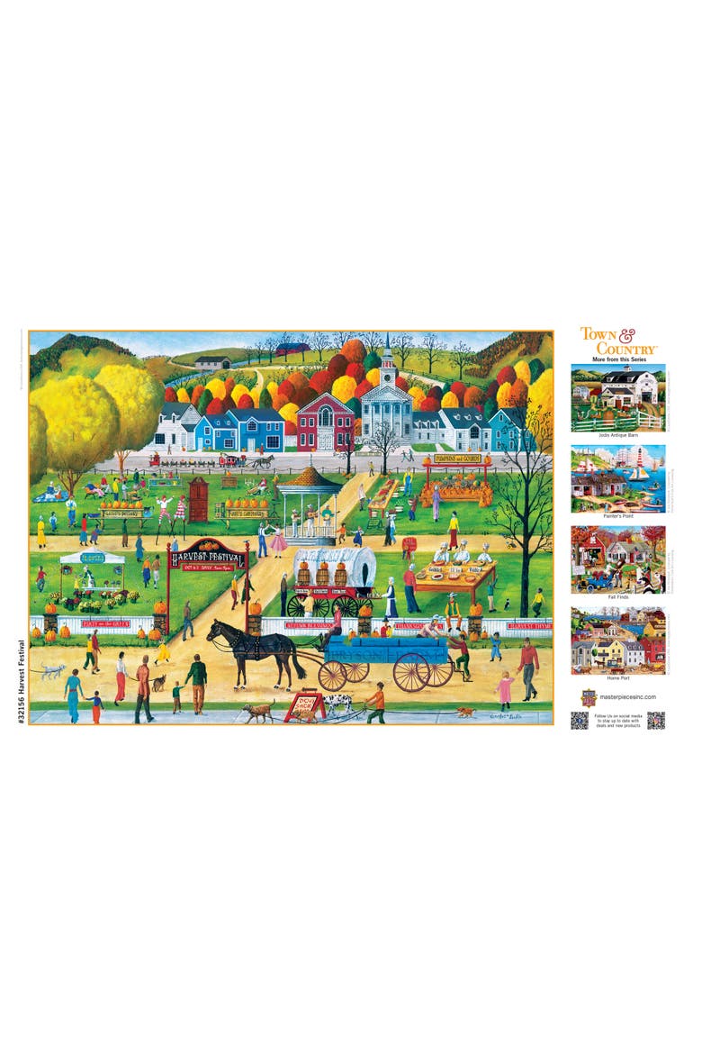 Harvest Festival 300 Piece Jigsaw Puzzle, Alternate, color, Multicolor