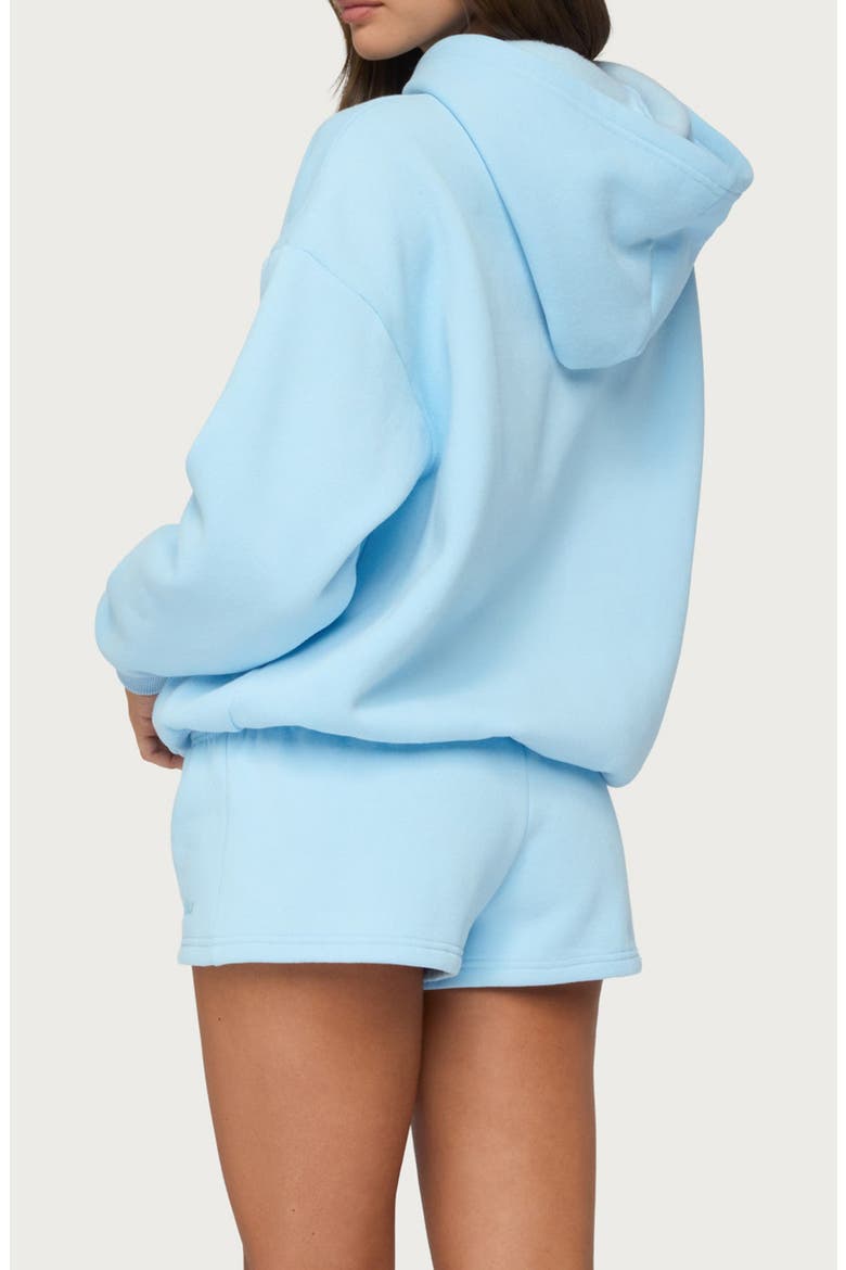 Basic Girl Oversize Hoodie, Alternate, color, LIGHT-BLUE