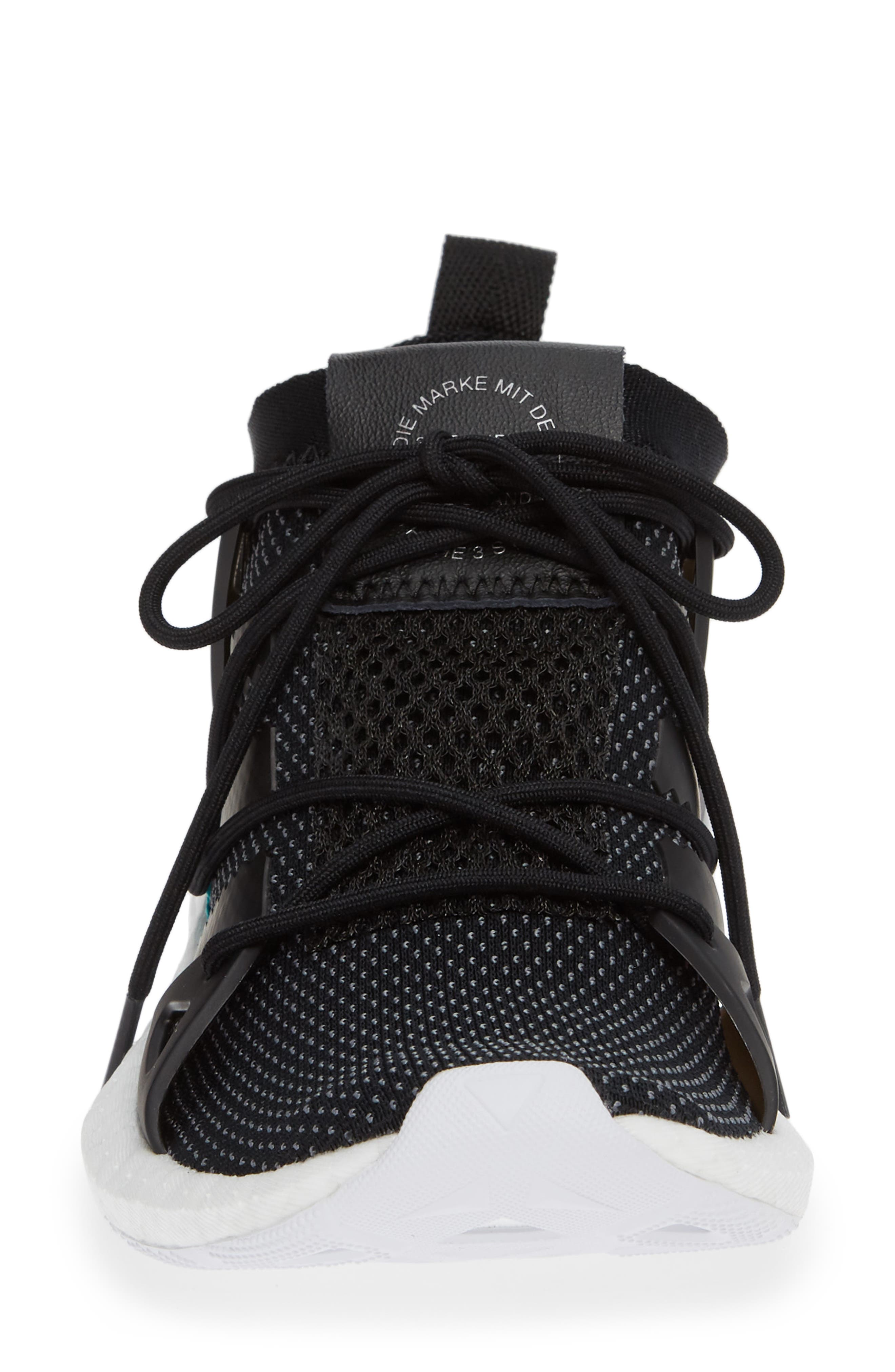 Arkyn Sneaker, Alternate, color, BLACK/ BLACK/ WHITE