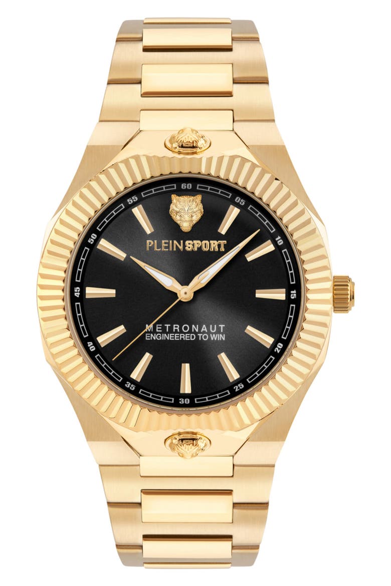 Metronaut Bracelet Watch, 42mm, Main, color, GOLD