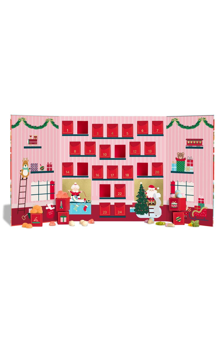 sugarfina Countdown to Christmas Candy Bento Box & Advent Calendar Bundle, Alternate, color,