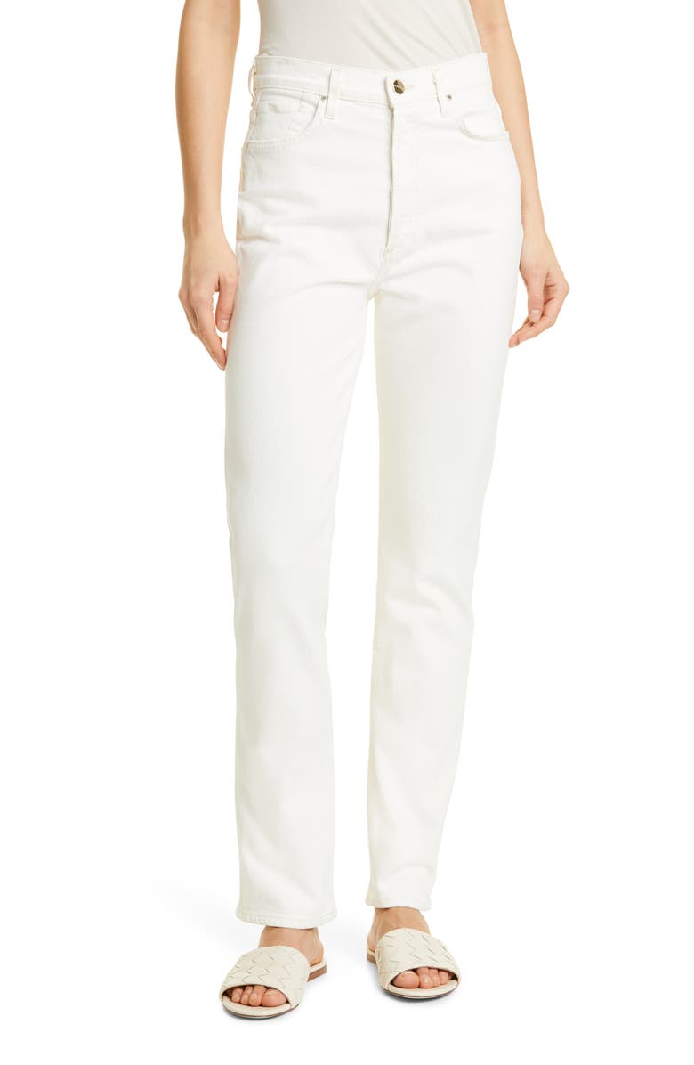 Goldsign Lawler High Waist Slim Straight Leg Jeans, Main, color,