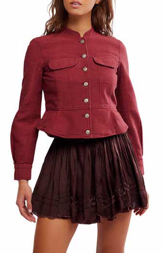 Free People Jocelyn Utility Cotton Jacket