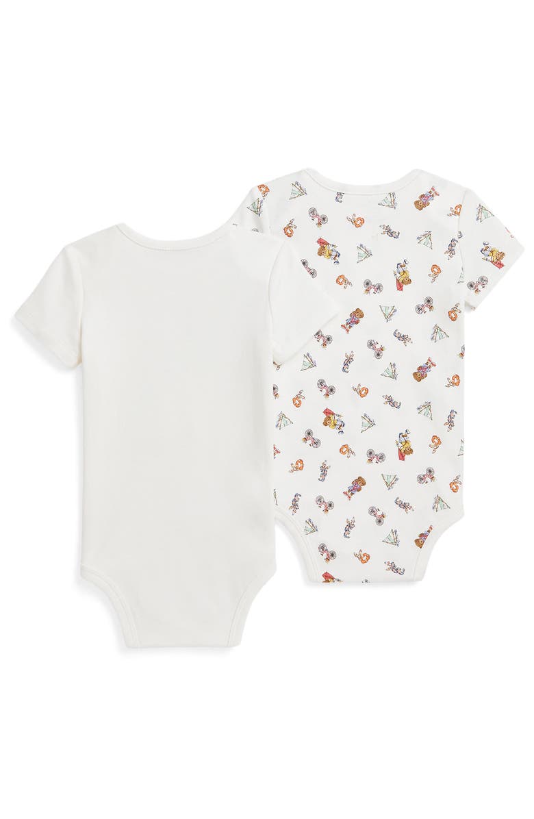 Ralph Lauren Assorted 2-Pack Cotton Bodysuits, Alternate, color, 