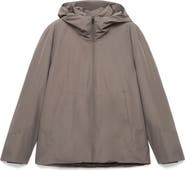 MANGO Water Repellent Thermolite® Zip Hoodie