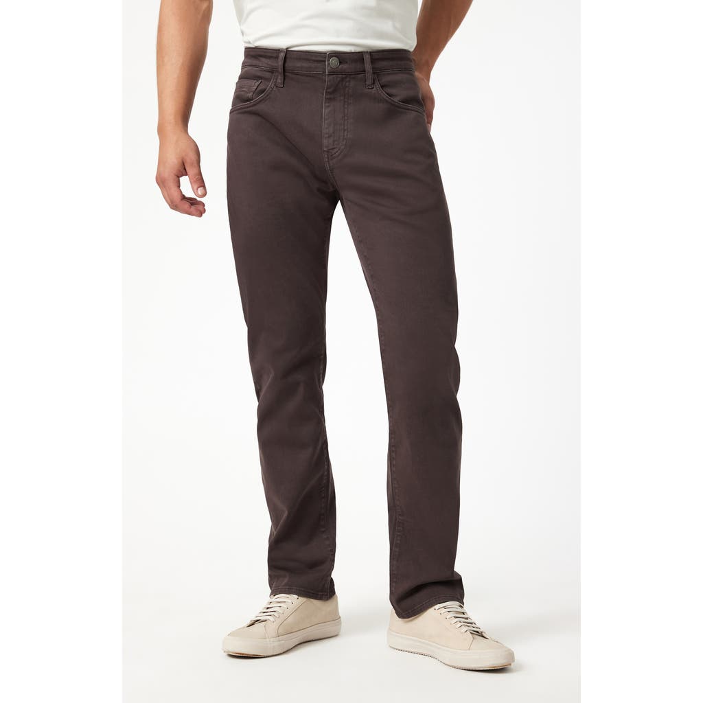 Mavi Jeans Zach Straight Leg Twill Pants In Coffee Casual Twill