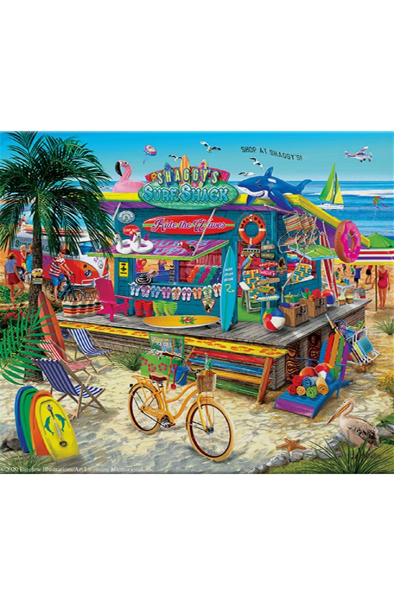 Sunsout Shaggy's Surf Shop 300 piece Jigsaw Puzzle for Adults, Alternate, color,