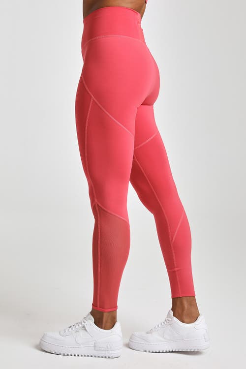 Shop Losano Mesh Panel Legging In Vintage Rose