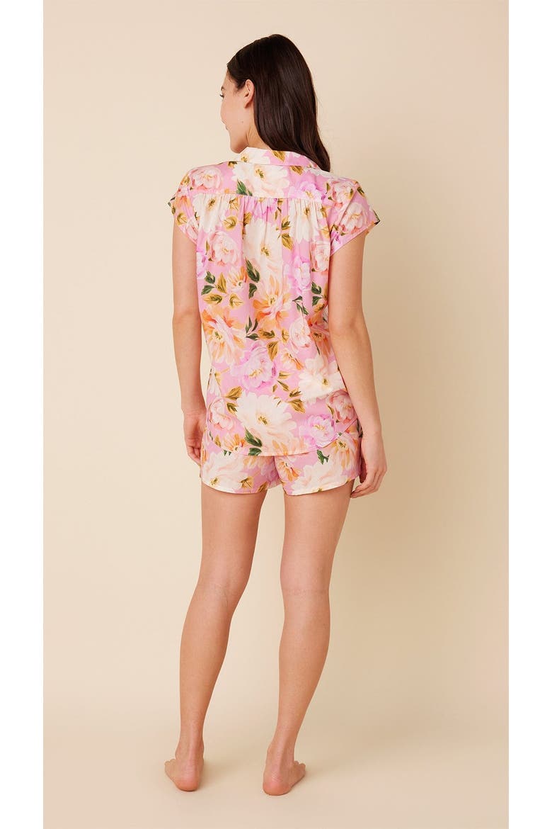 Luxe Pima Short Set, Alternate, color, Blush Rose