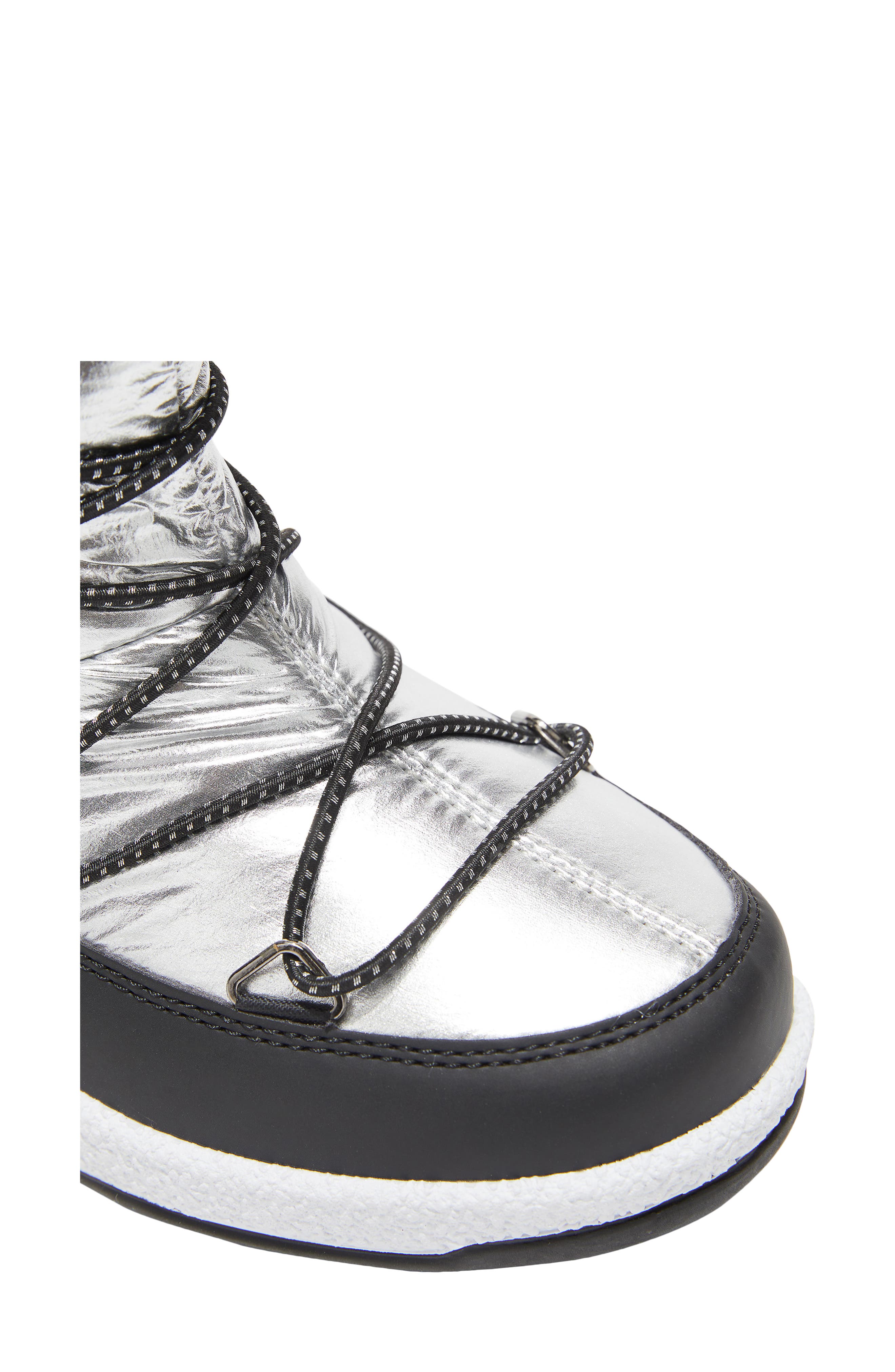 Moon Boot<sup>®</sup> Kids' Junior Metallic Waterproof Boot, Alternate, color, 