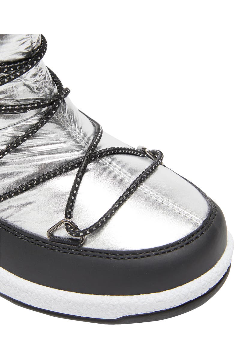 Moon Boot<sup>®</sup> Kids' Junior Metallic Waterproof Boot, Alternate, color,