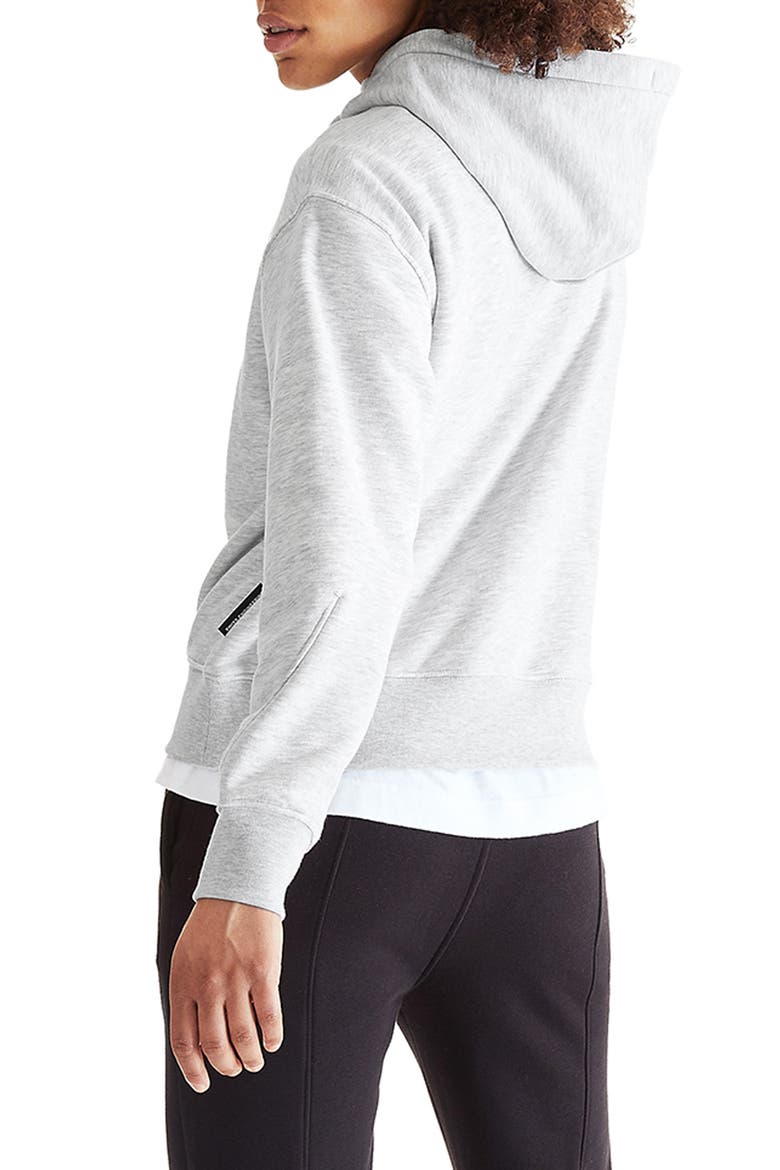 Club Oversize Organic Cotton Blend Hoodie, Alternate, color, CRATER