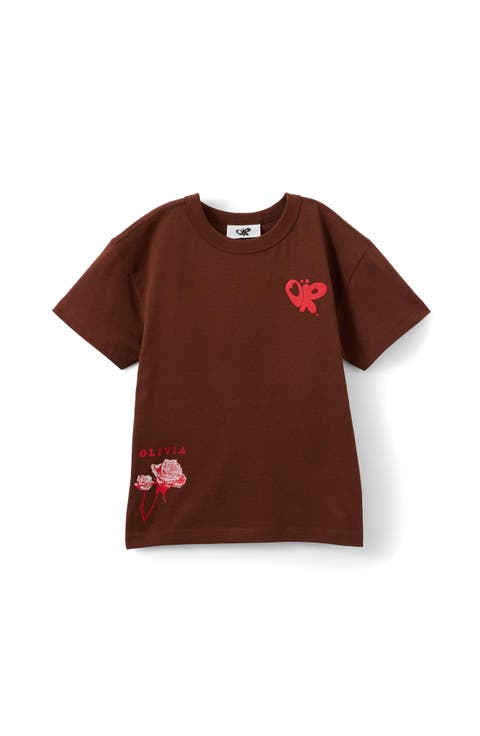 License Drop Shoulder Short Sleeve Tee