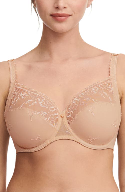 Chantelle Lingerie Every Curve Full Coverage Underwire Bra in Beige Blush at Nordstrom, Size 40H