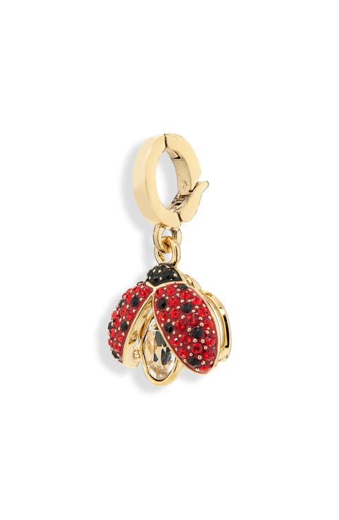 Idyllia Crystal Ladybug Charm