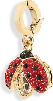 Swarovski Idyllia Crystal Ladybug Charm