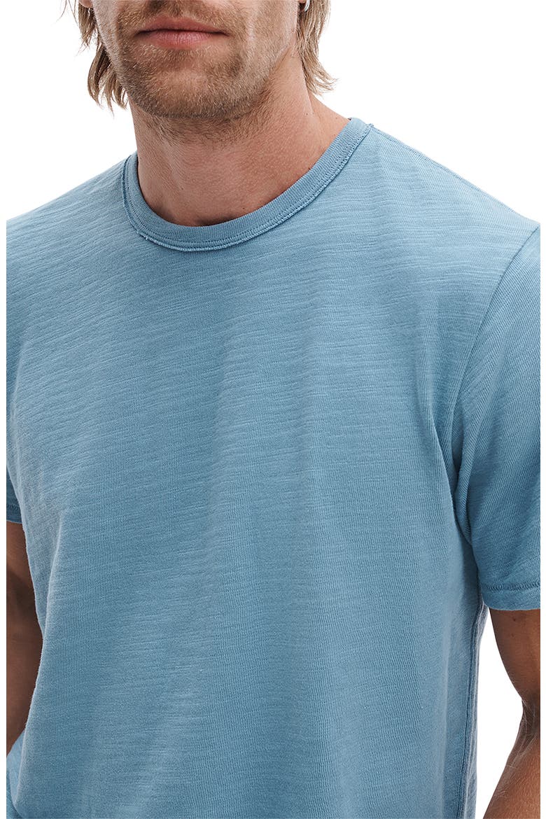 Classic Flame Tee, Alternate, color, FOG BLUE