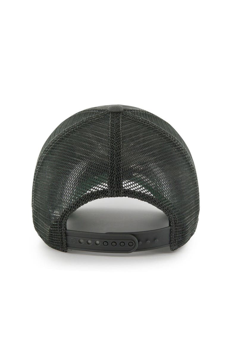 '47 Men's '47 Charcoal Washington Commanders Trawler Clean Up Trucker Snapback Hat, Alternate, color, 