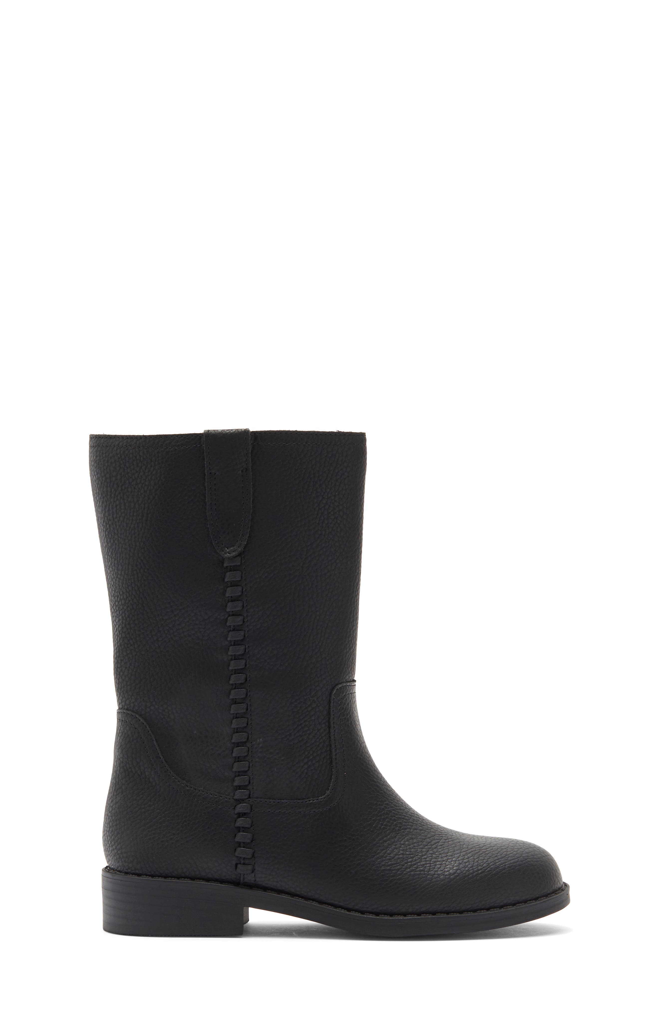 Kids' Maycey Tall Boot, Alternate, color, BLACK
