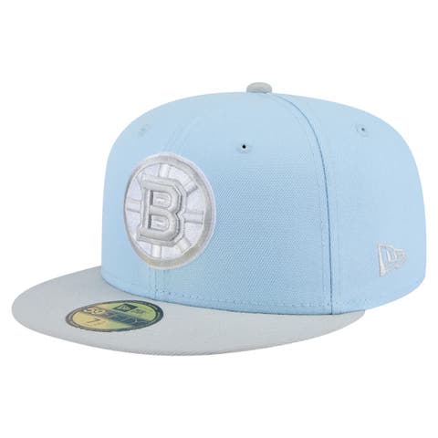 Men's New Era  Light Blue/Gray Boston Bruins Color Pack Two-Tone 59FIFTY Fitted Hat