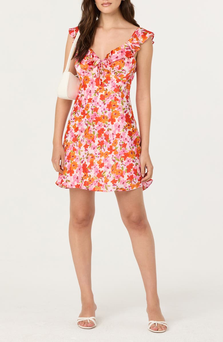 Ruffle Minidress