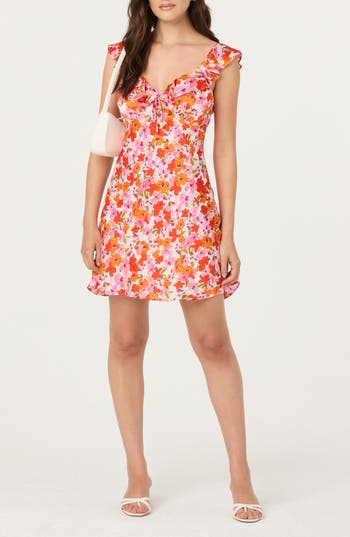 Astr The Label Ruffle Minidress