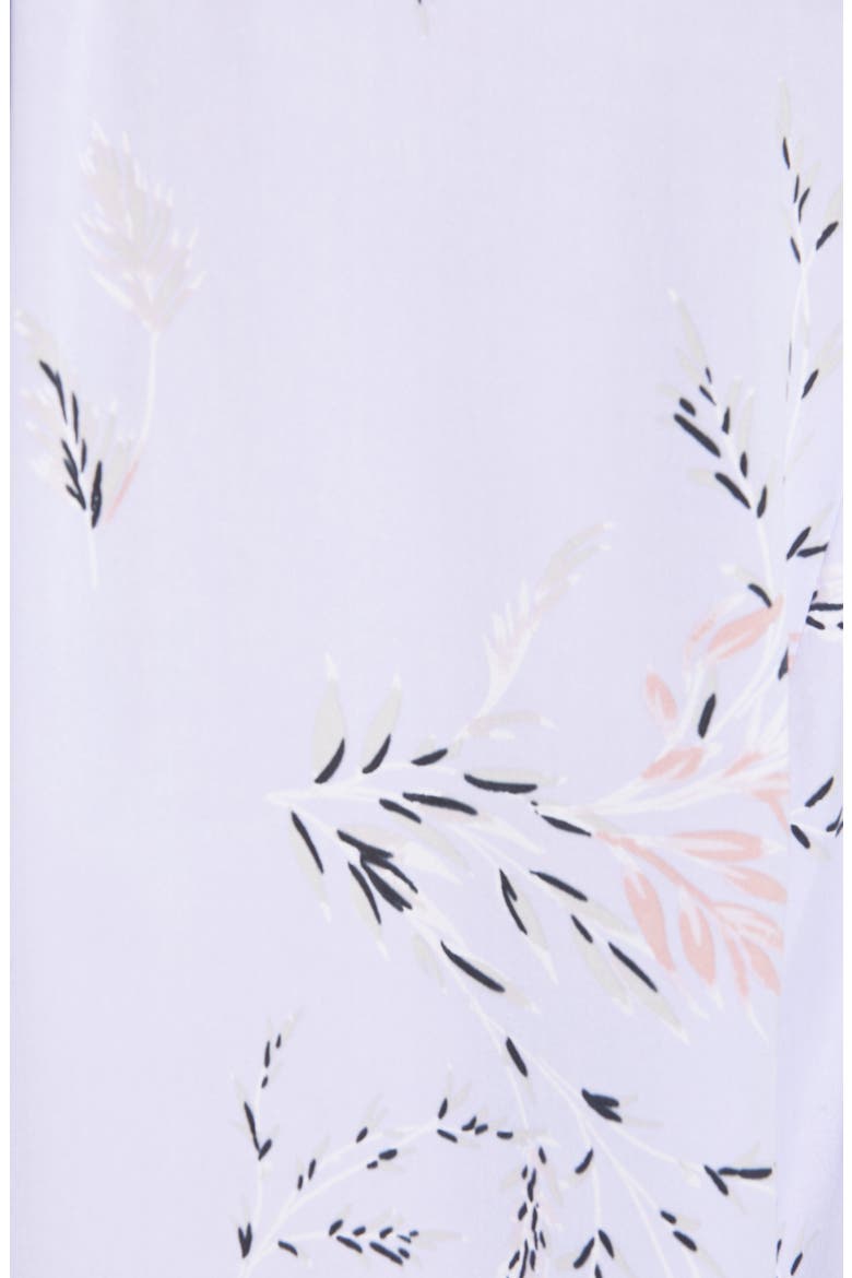Causette Silk Blend Shirt, Alternate, color, LAVENDER MULTI
