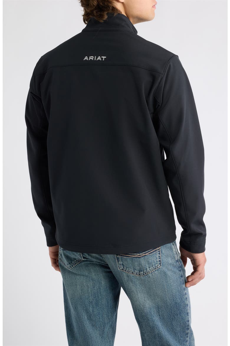 Vernon Softshell Jacket, Alternate, color, BLACK