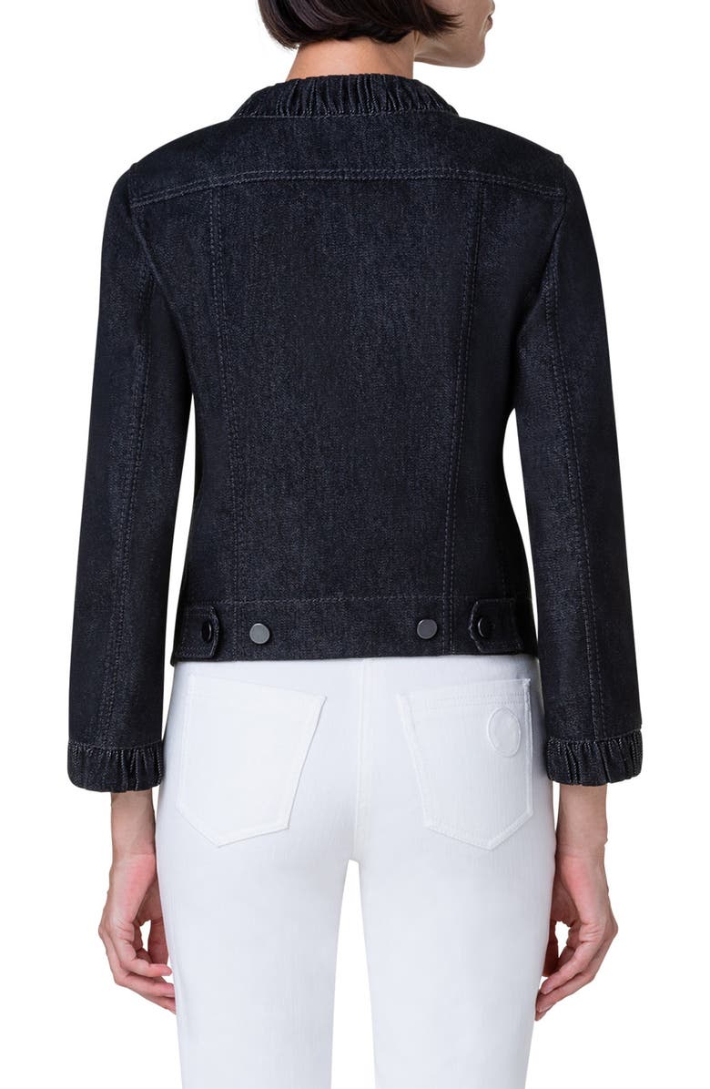 Akris punto Denim Jacket, Alternate, color, 