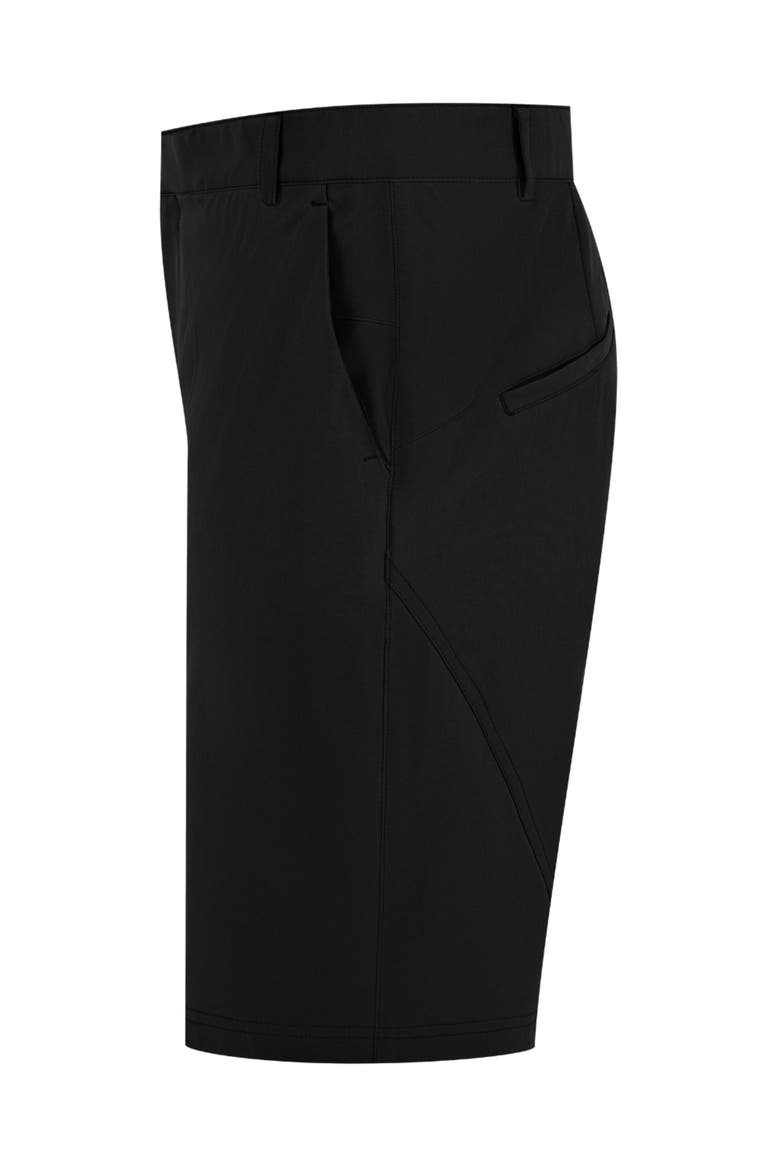 Icarian 4-way Stretch Modern Short, Alternate, color, Caviar