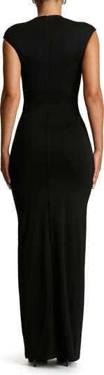 Smooth Tie Front Maxi Dress