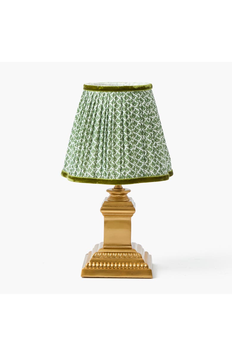 Mrs. Alice Short Corinthian Square Rechargeable Lamp, Alternate, color, Brass