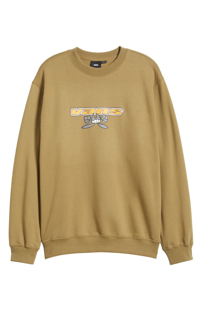 Vans Sakomo Loose Fit Crewneck Sweatshirt, Alternate, color, 