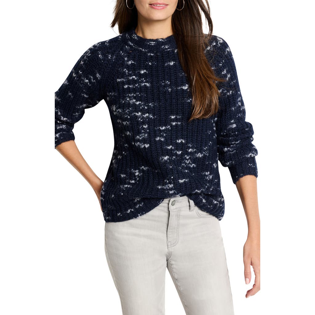 NIC+ZOE Cozy Nep Sweater in Dark Indigo